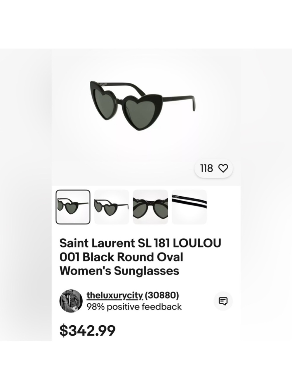 Kate Spade ♠️ sunglasses - Picture 9 of 9